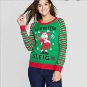 You better sleigh Christmas sweater size Large